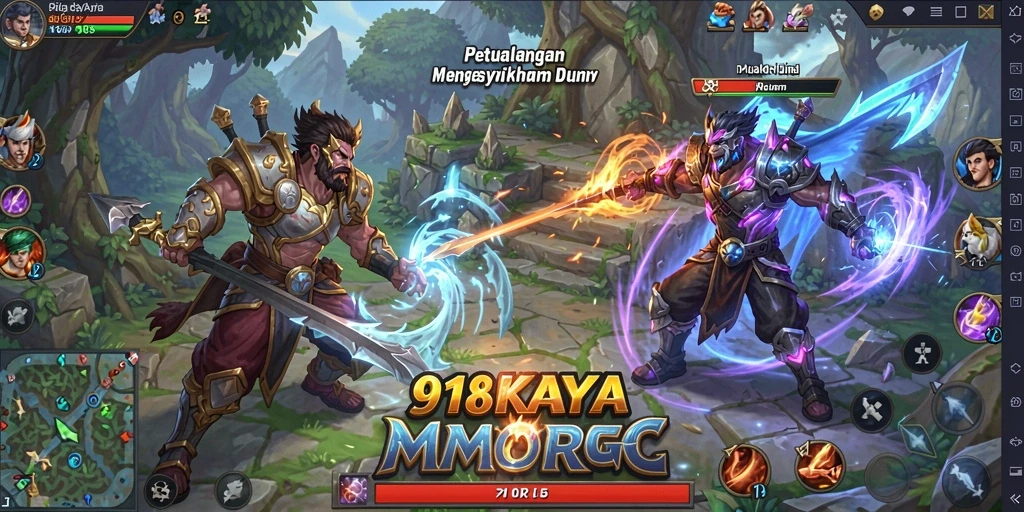 Gameplay menarik dalam 918KAYA dengan karakter dan dunia yang kaya.