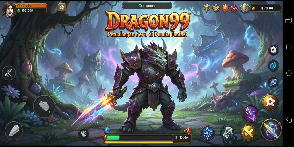 Tampilan menarik dari gameplay seru DRAGON99 dalam dunia petualangan.