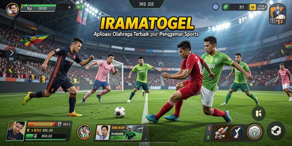 Tampilan menarik dalam gameplay olahraga di IRAMATOGEL