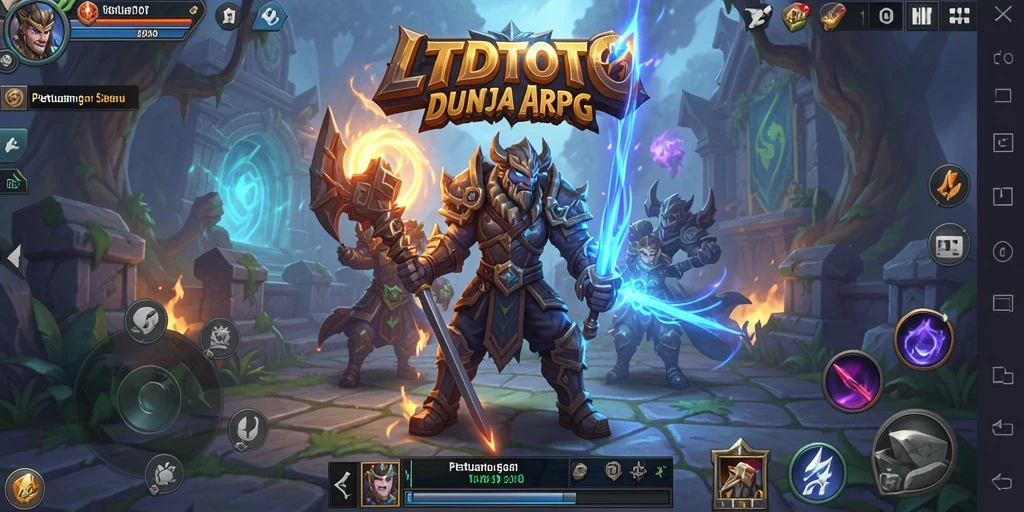 Tampilan gameplay seru LTDTOTO di dunia ARPG yang menawan.