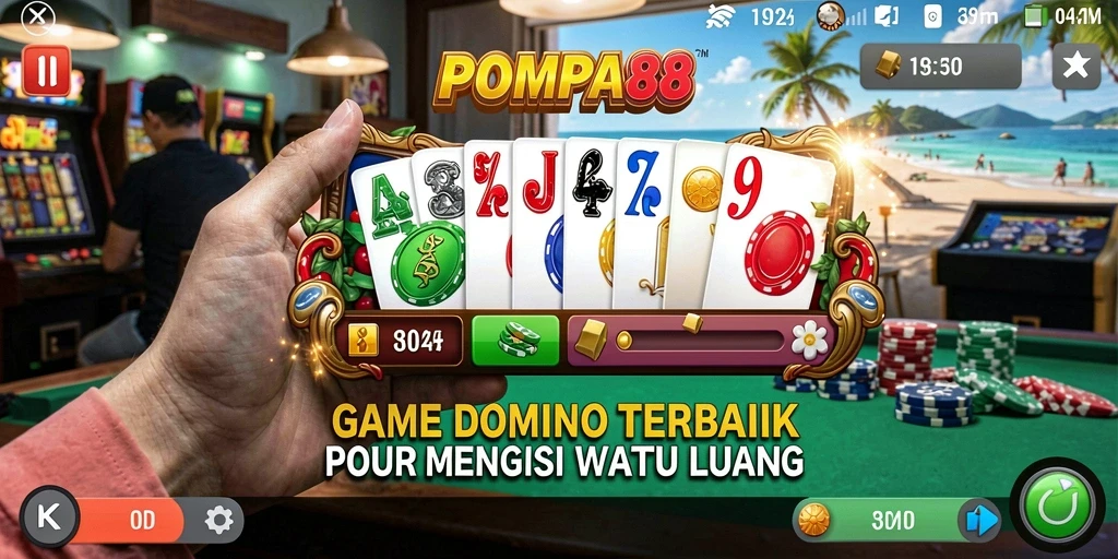 Tampilan gameplay POMPA88 yang menegangkan dan seru.