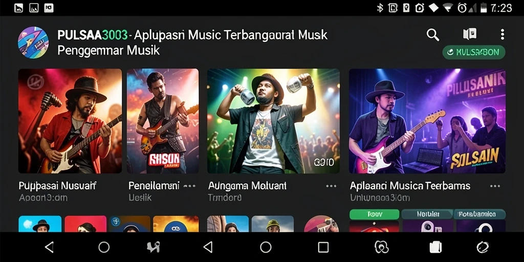 Tampilan gameplay PULSA303 yang menarik dengan lagu-lagu terbaru.