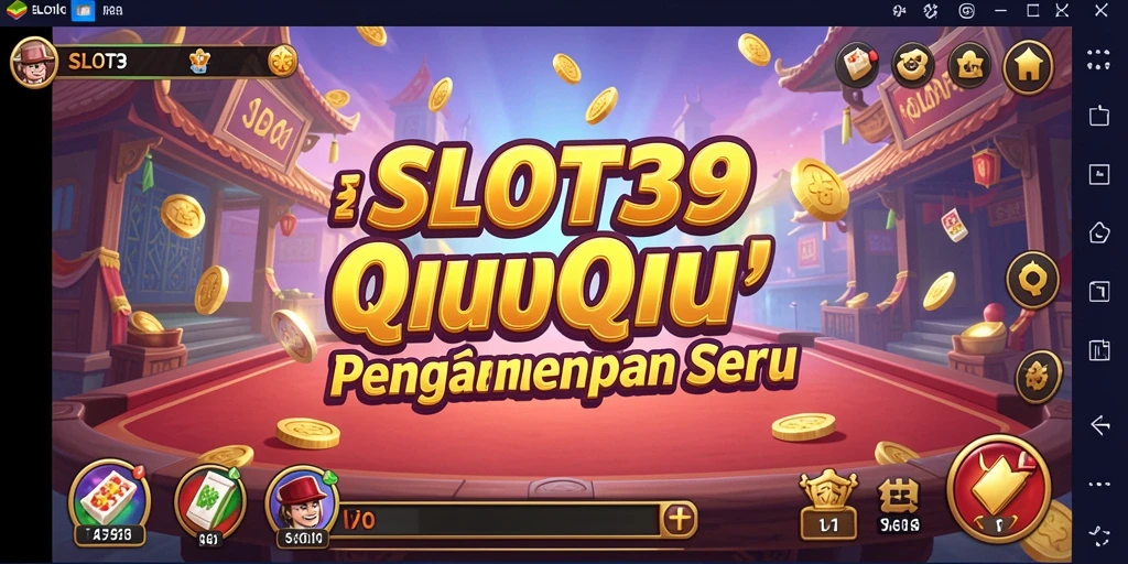 Gameplay SLOT39 menampilkan pertarungan seru QiuQiu yang mendebarkan.