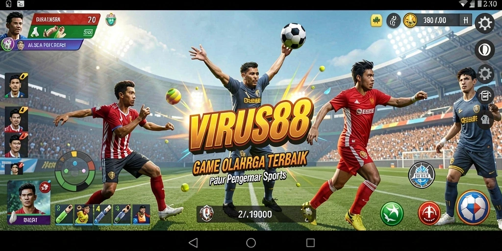 Gameplay seru dan grafis menawan dari VIRUS88.