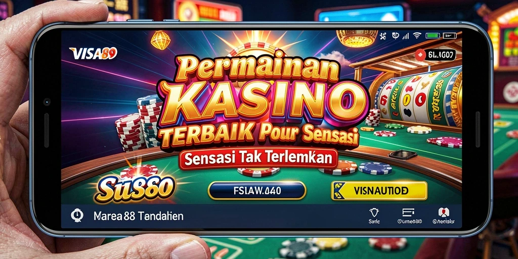 Tampilan gameplay menarik dari VISA89 di kasino.