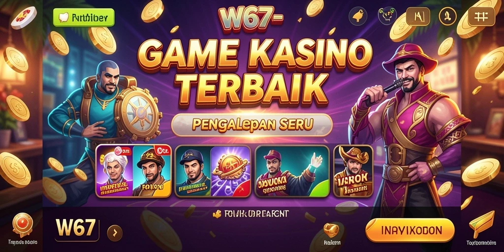 Tampilan permainan Kasino yang memukau dan interaktif.
