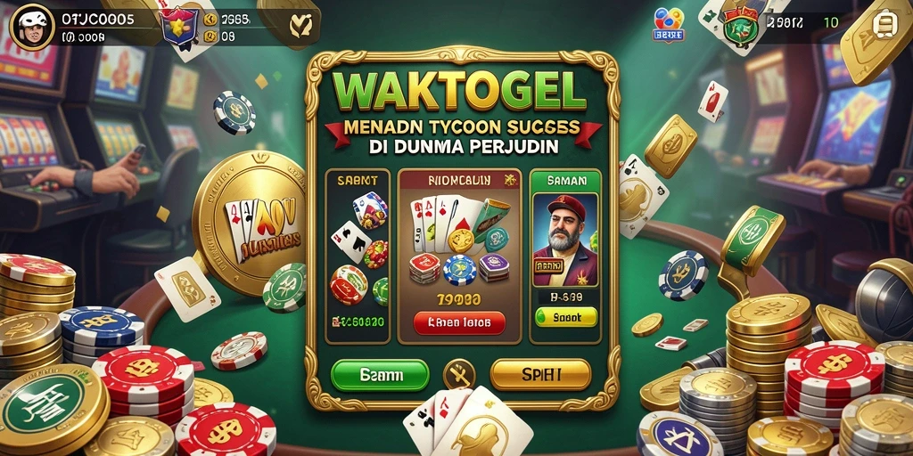 Screenshot WAKTOGEL menampilkan suasana kasino yang hidup dan menakjubkan.